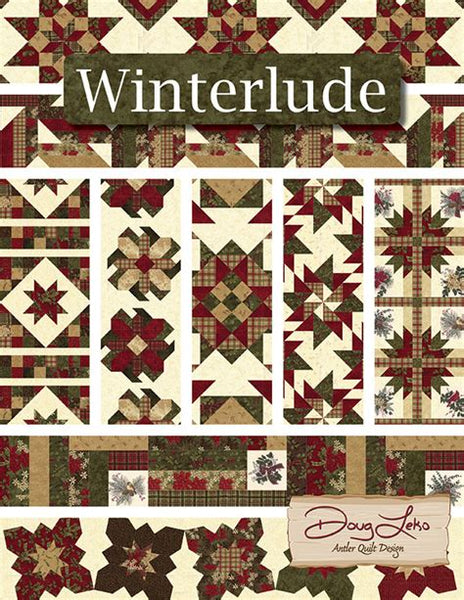 Book - Winterlude by Doug Leko Antler Quilt Design (AQD0408)