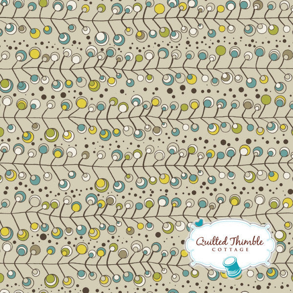 Brook by StudioE Fabrics - Branches Turquoise (E60-1470)
