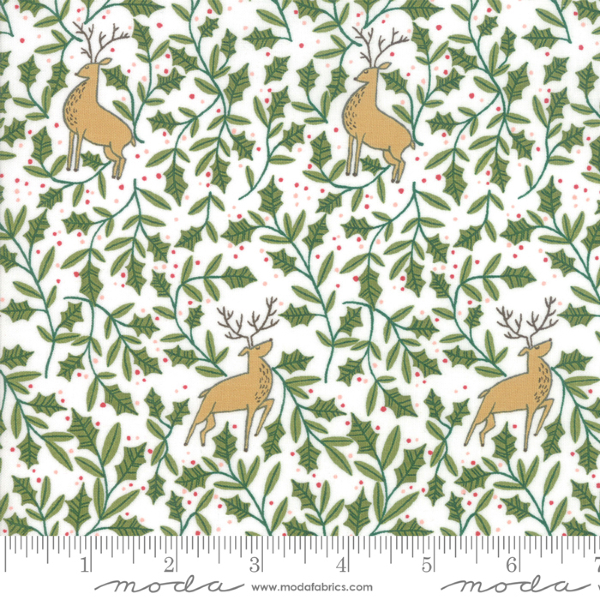 To Be Jolly by One Canoe Two - Holly Deer in Snowflake (30644-11)