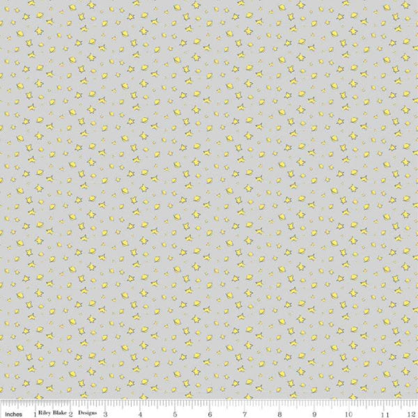 The Little Prince by The RBD Designers - Stars in Gray (C6793-GRAY)