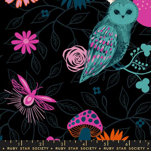 Firefly by Sarah Watts for Ruby Star Society -  Black Twilight (RS2072-11)