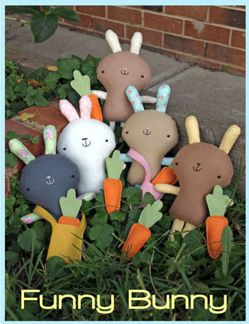 Pattern - Funny Bunny by Two Brown Birds