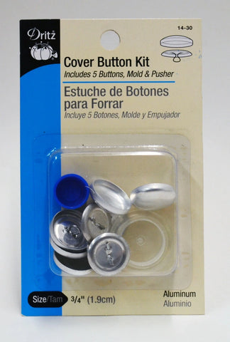 Cover Button Kit - 3/4 inch (14-30)