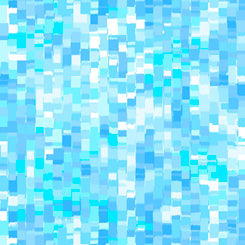 Ombre Squares by Quilting Treasures - Ombre Squares in Blue (27427-B)