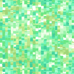 Ombre Squares by Quilting Treasures - Ombre Squares in Green Mist (27427-HZ)