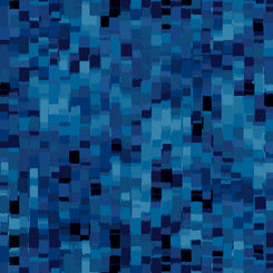 Ombre Squares by Quilting Treasures - Ombre Squares in Midnight (27427-W)