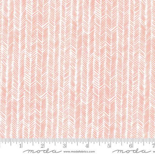 Willow by One Canoe Two - Herringbone in Peony (36068-11)