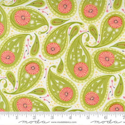 Dandi Duo by Robin Pickens for Moda - Paisley Grass (48753-11)