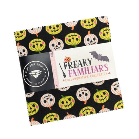 Freaky Familiars by Ruby Star Society for Moda - Charm Pack (RS5190PP)