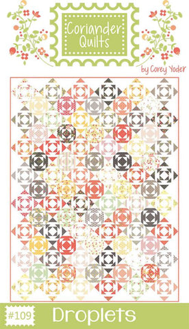 Pattern - Droplets by Coriander Quilts (CQ109)