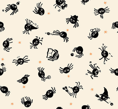 Freaky Familiars by Ruby Star Society for Moda - Natural (RS5191-11)