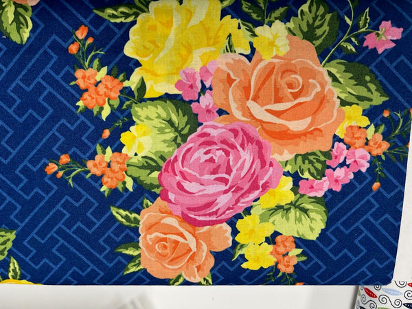 Roses on Blue (FST47)