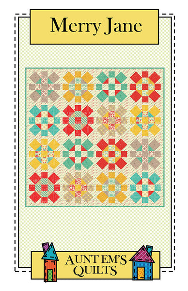 Pattern - Merry Jane by Auntems Quilts (AEQ39)