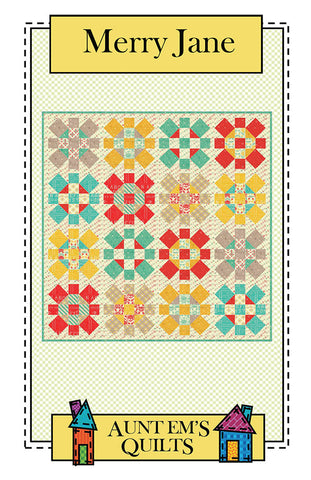 Pattern - Merry Jane by Auntems Quilts (AEQ39)
