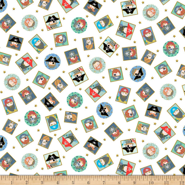 Turnowski for QT Fabrics - Arrr Mateys (1649-27937-Z)