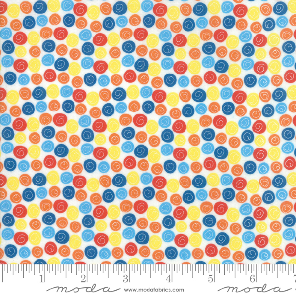 Later Alligator by Sandy Gervais - Circle Dot in Multi (17987-11)
