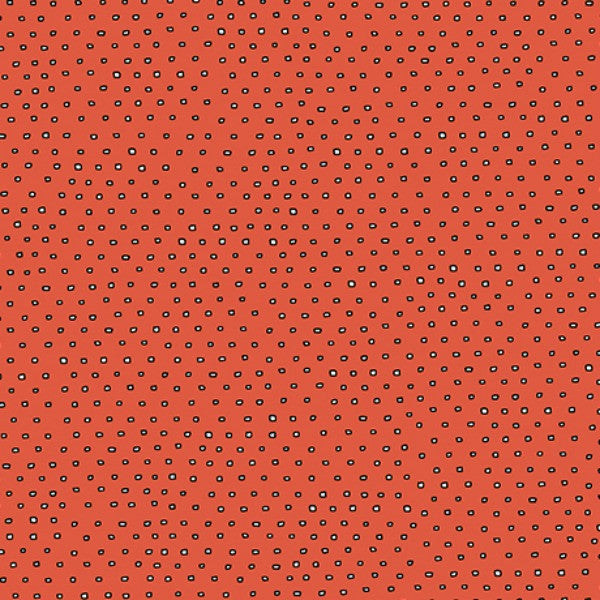 Pixie Square Dot Blender by Ink & Arrow Fabrics - Square Dot in Tomato (24299-O)