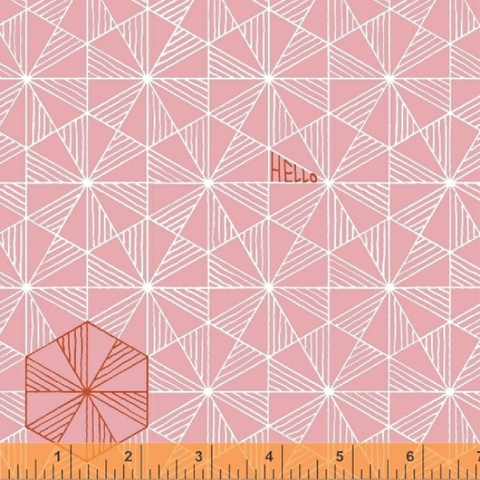 Good Vibes Only by Shayla Wolf - Prisms in Flamingo (51108-21)