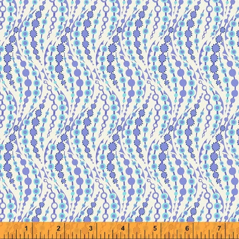 Eden by Sally Kelly for Windham Fabrics - Ripple in Periwinkle (52812-4)