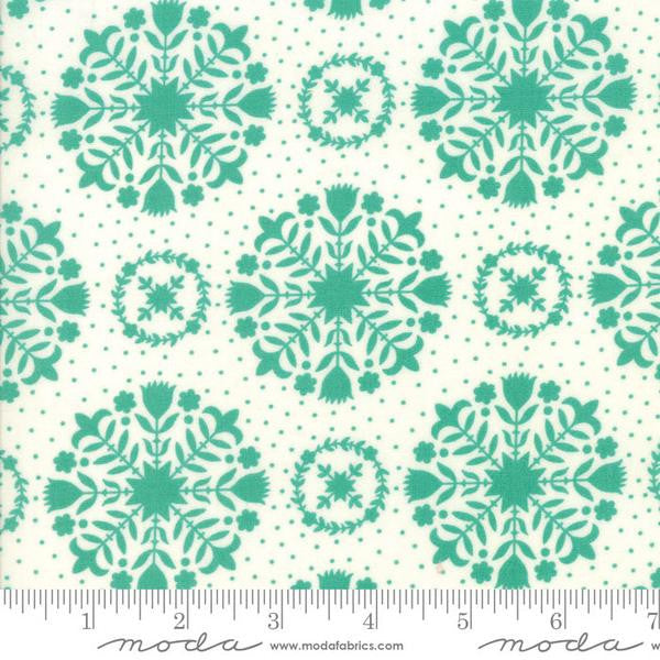 Handmade by Bonnie and Camille - Olivia in Teal Green (55141-15)