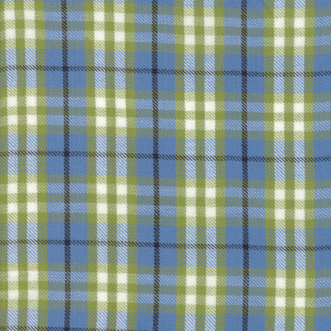 Oxford Wovens by Sweetwater - Plaid in Chambray (5715-24)