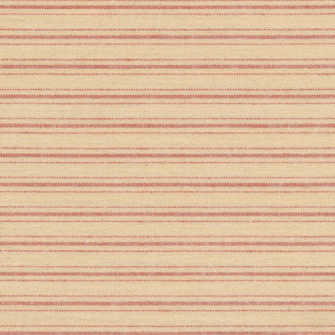 Buggy Barn Yarn Dye Basics by Henry Glass - Cream with Red Stripes (8103Y-44)