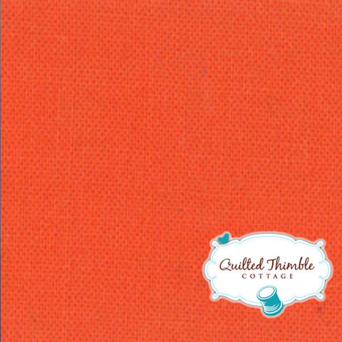 Bella Solids by Moda Fabrics - Clementine (9900-209)