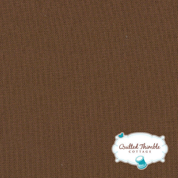 Bella Solids by Moda Fabrics - Chocolate (9900-41)