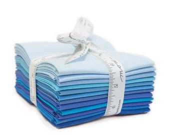 Bella Solids-Blue by Moda (9900AB124)
