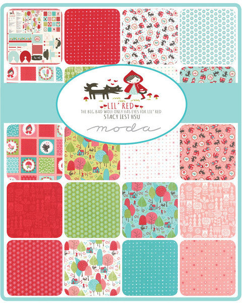 Lil' Red by Stacy lest Hsu - Sweet Hearts in Pink (20506-12)