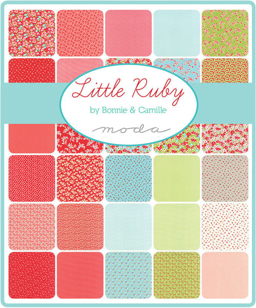 Little Ruby by Bonnie and Camille - Little Lady in Red FLANNEL (55136-11F)