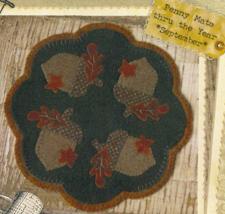 Pattern - Penny Mats Through the Year - September