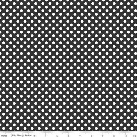 Dots by The RBD Designers - Small Dot in Black (C350-110-BLACK)