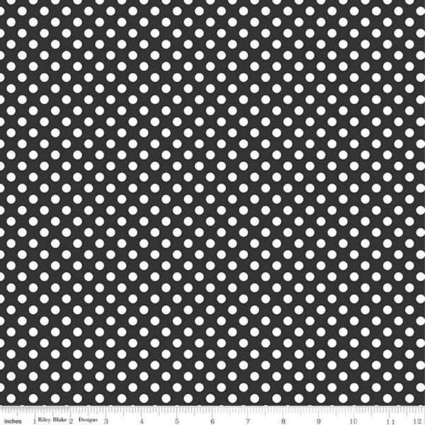 Dots by The RBD Designers - Small Dot in Black (C350-110-BLACK)