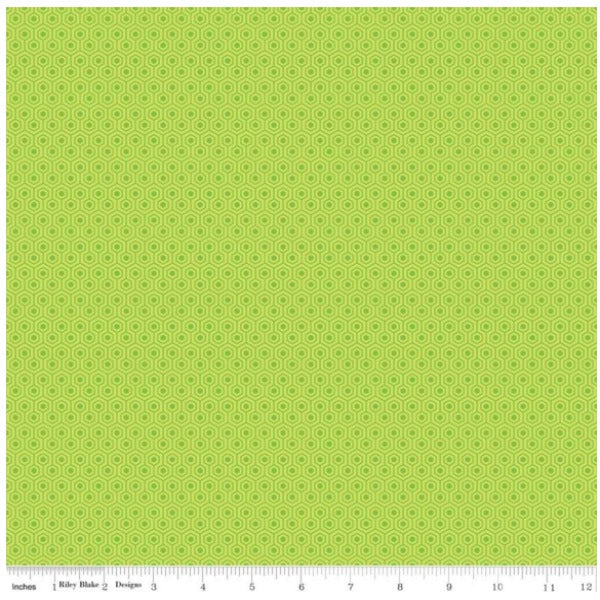 Glamper-licious by Samantha Walker - Glamper Geometric in Green (C6314-GREEN)