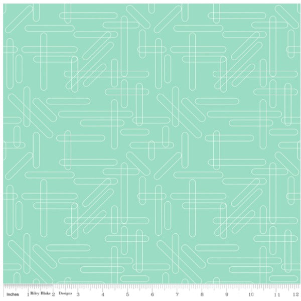 Shine Bright by Simple Simon & Company - Shine Smarter Than you Think in Mint (C6661-MINT)