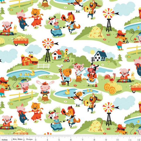 Harmony Farm by Shawn Wallace - (C6690-WHITE)