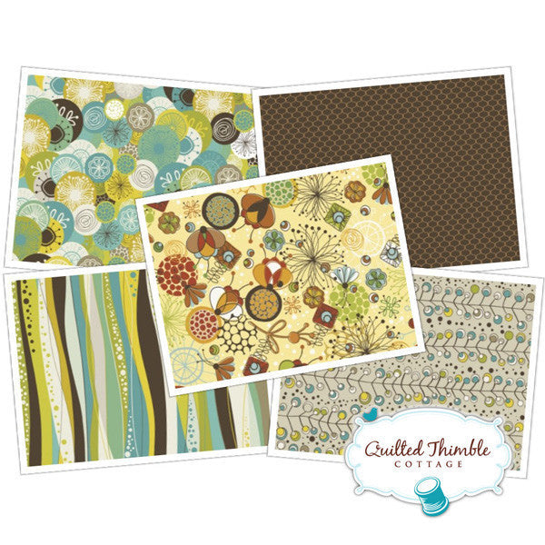 Brook by StudioE Fabrics - Branches Turquoise (E60-1470)