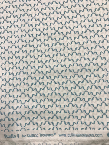 Metro - Geometric Lines Squiggles Quilting Treasures Fabrics (22978-Q)