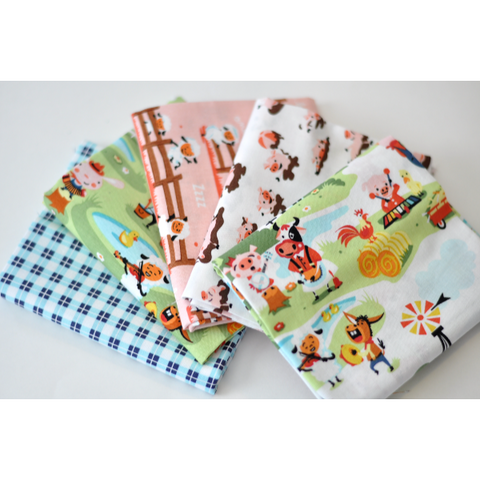 Harmony Farm by Shawn Wallace - fat quarters  (QTCFQB128)