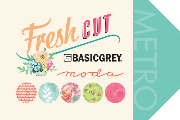 Fresh Cut by BasicGrey - Pink Flambe Violet Garden (30393-13)
