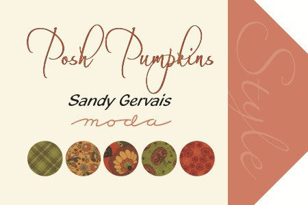 Posh Pumpkins by Sandy Gervais - Lacey Moss (17739-13)