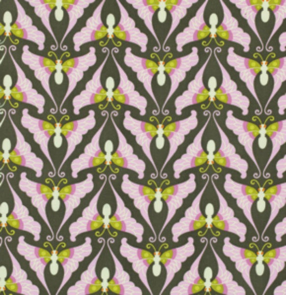 Lottie Da by Heather Bailey - Papillon Charcoal (PWHB040.CHARC)