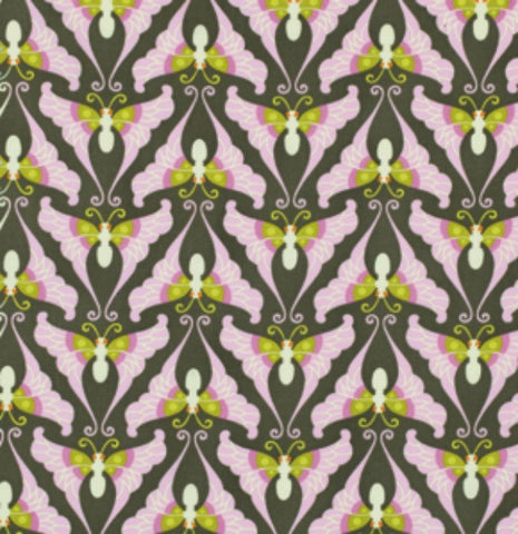 Lottie Da by Heather Bailey - Papillon Charcoal (PWHB040.CHARC)