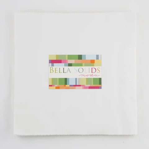 Bella Solids by Moda - Junior Layer Cake - Off White (9900JLC-200)