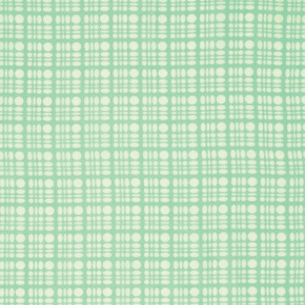 Clementine by Heather Bailey - Dot Weave Aqua (PWHB058.AQUAX)