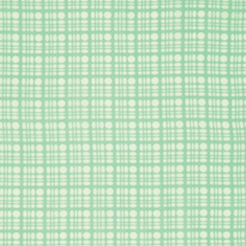 Clementine by Heather Bailey - Dot Weave Aqua (PWHB058.AQUAX)