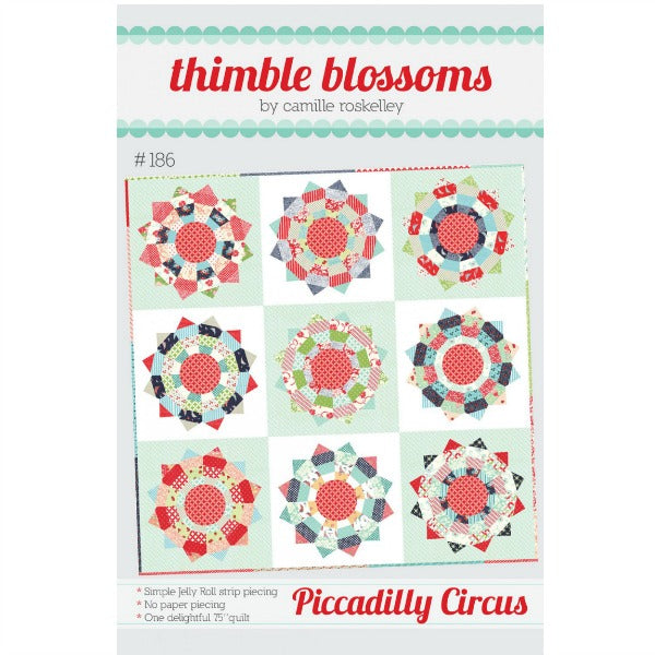 Pattern: Piccadilly Circus by Thimble Blossoms (TBL186)