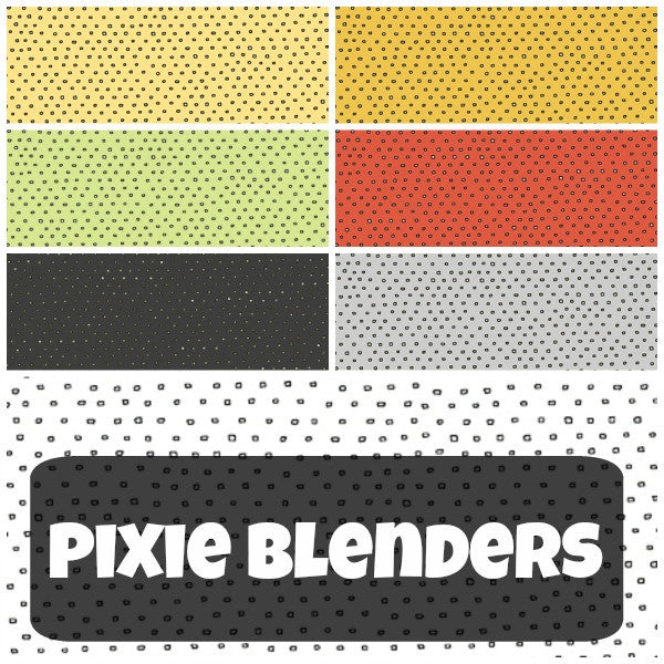 Pixie Square Dot Blender by Ink & Arrow Fabrics - Square Dot in Light Green (24299-H)