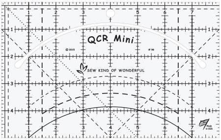 Ruler, Mini Quick Curve (SKWQCRMINI)